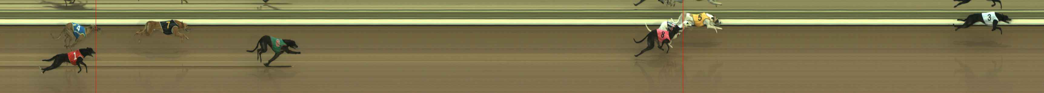 Photo finish for The Meadows Race 1