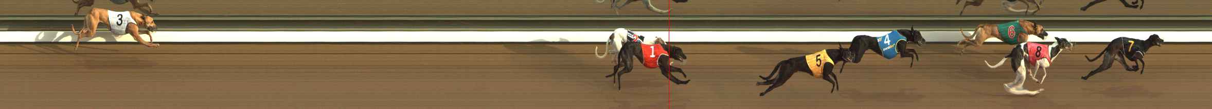 Photo finish for The Meadows Race 1