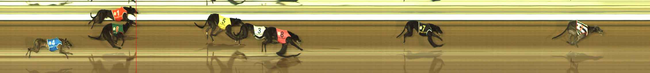 Photo finish for The Meadows Race 8