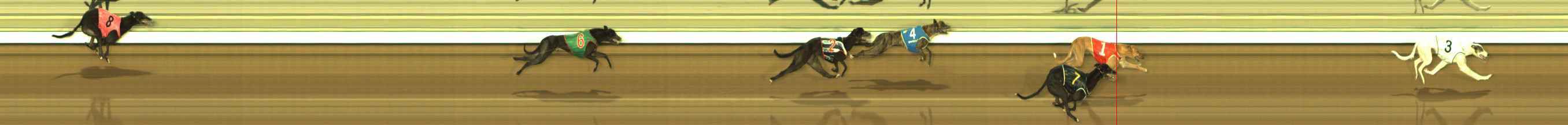 Photo finish for The Meadows Race 7