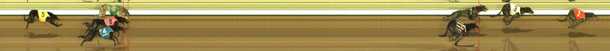 Photo finish for The Meadows Race 9