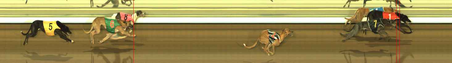 Photo finish for The Meadows Race 6