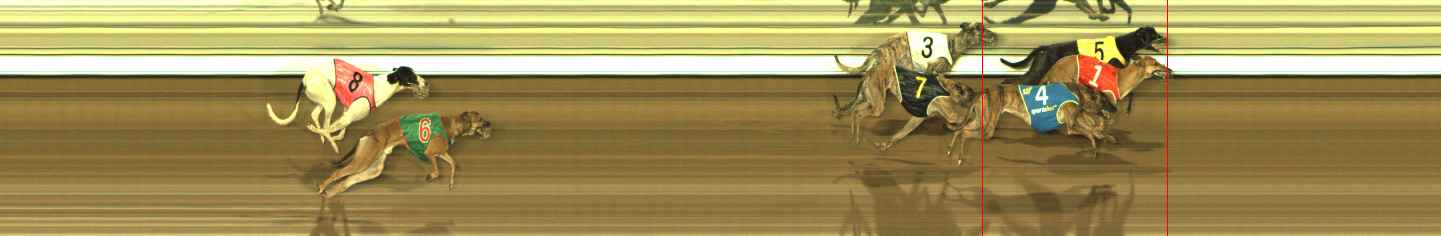 Photo finish for The Meadows Race 8