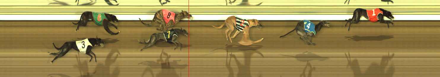 Photo finish for The Meadows Race 9
