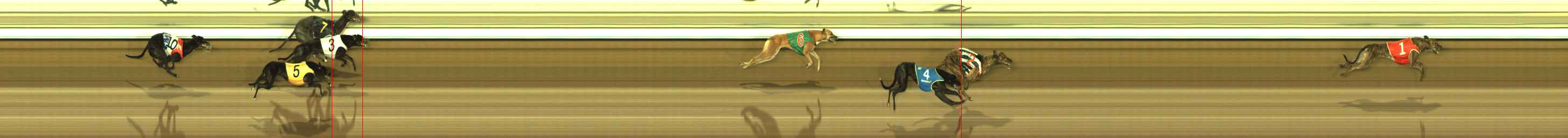 Photo finish for The Meadows Race 1