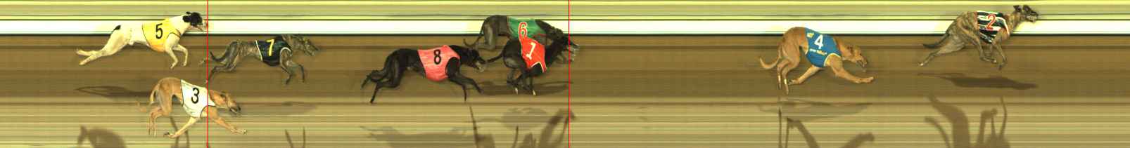 Photo finish for The Meadows Race 6