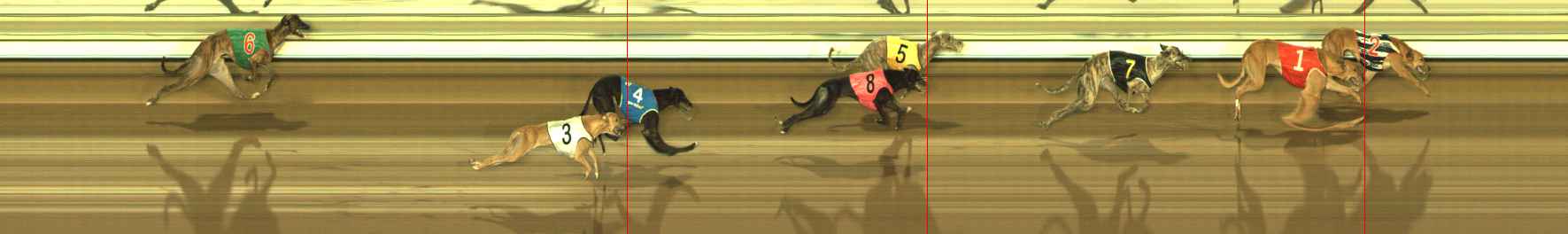 Photo finish for The Meadows Race 8