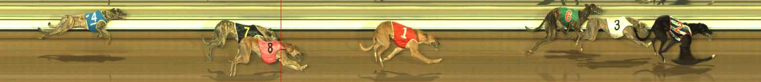 Photo finish for The Meadows Race 6
