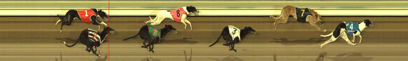 Photo finish for The Meadows Race 6