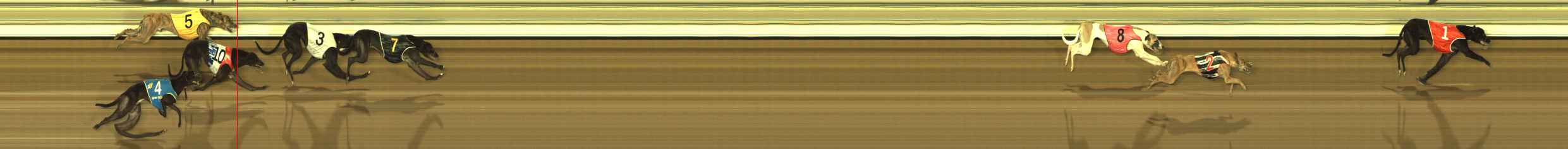 Photo finish for The Meadows Race 1