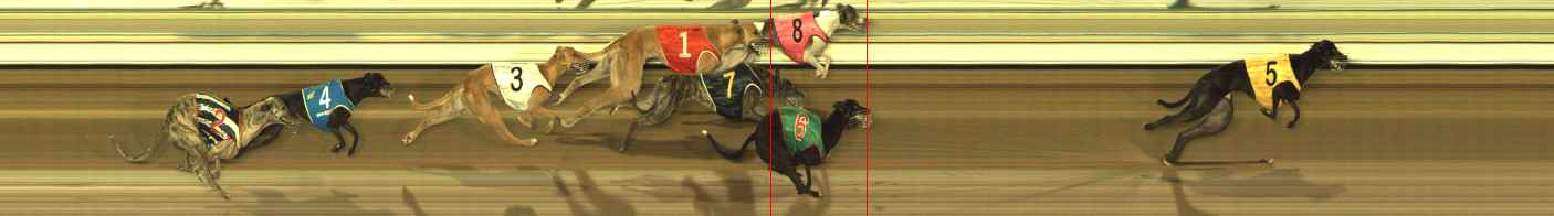 Photo finish for The Meadows Race 8