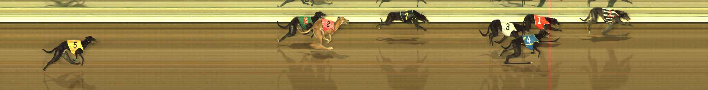 Photo finish for The Meadows Race 6
