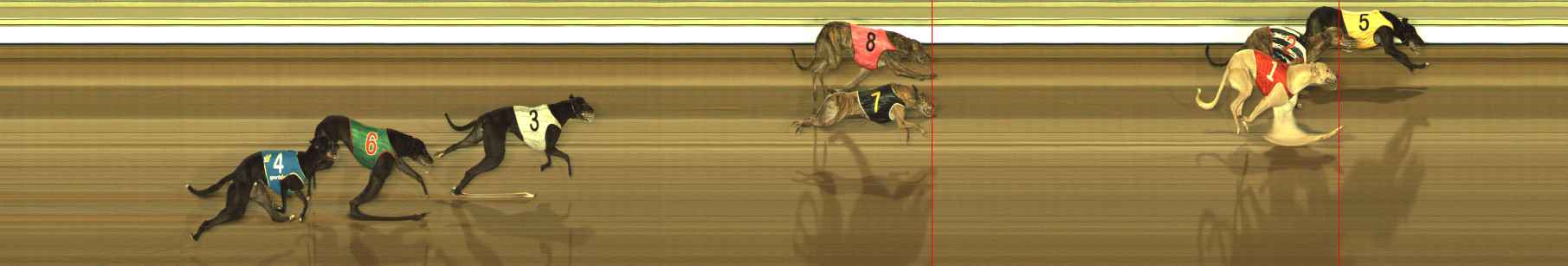 Photo finish for The Meadows Race 9