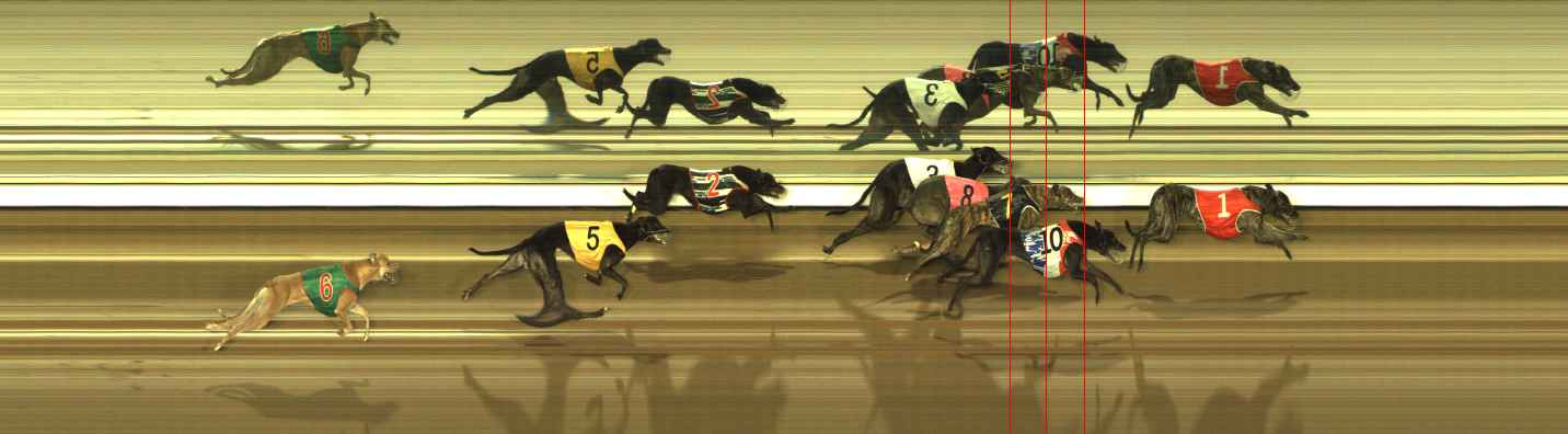 Photo finish for The Meadows Race 8