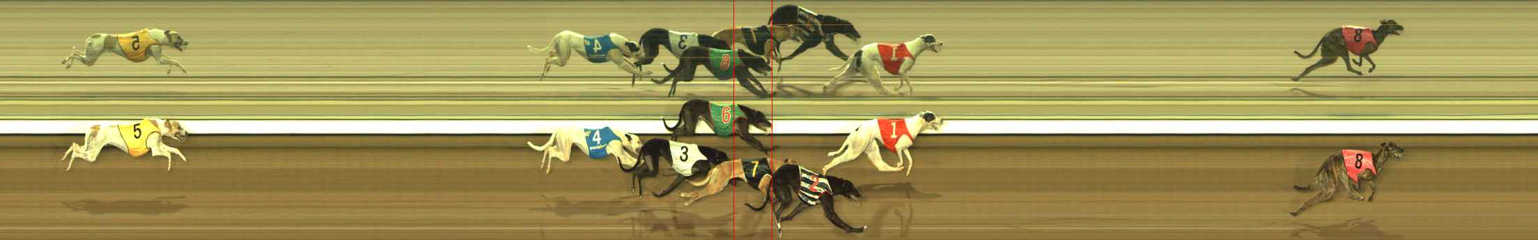 Photo finish for The Meadows Race 1