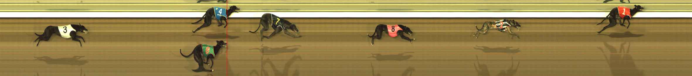 Photo finish for The Meadows Race 1