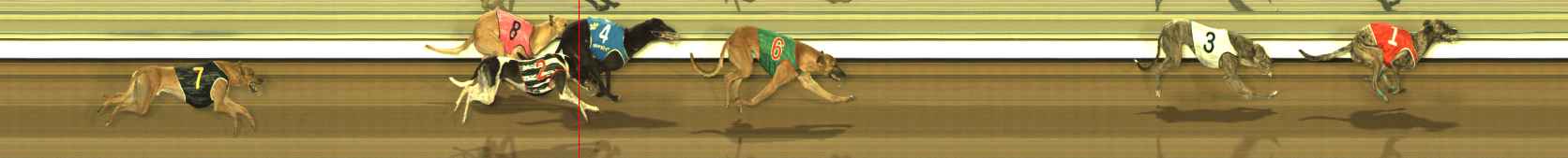 Photo finish for The Meadows Race 7