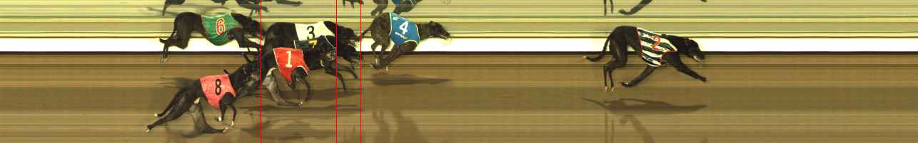 Photo finish for The Meadows Race 8