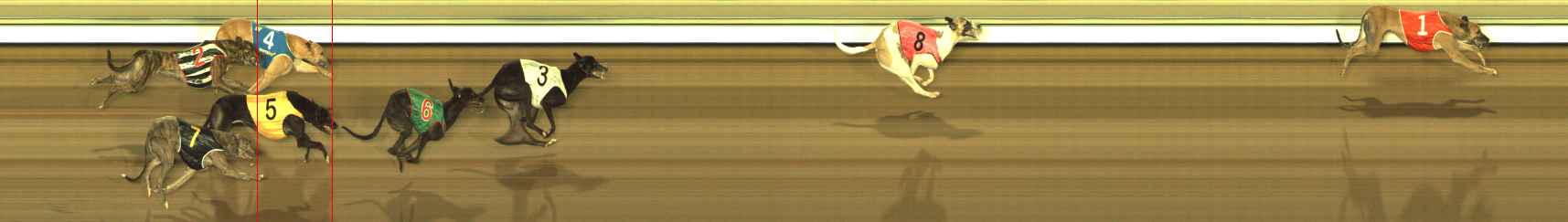 Photo finish for The Meadows Race 7