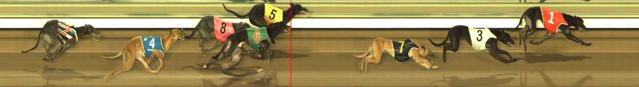 Photo finish for The Meadows Race 12
