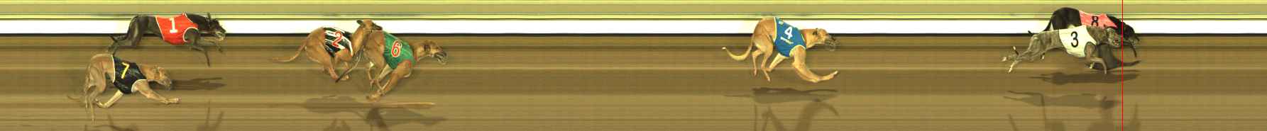 Photo finish for The Meadows Race 4