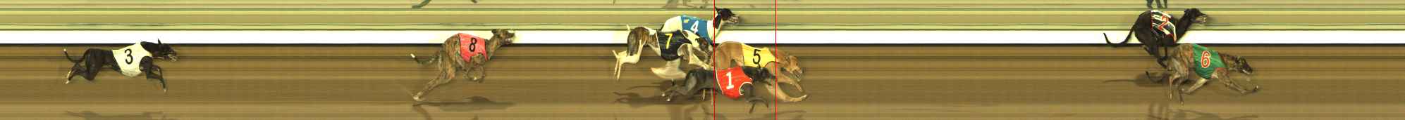 Photo finish for The Meadows Race 6