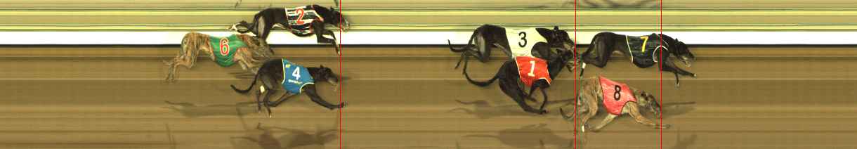 Photo finish for The Meadows Race 8