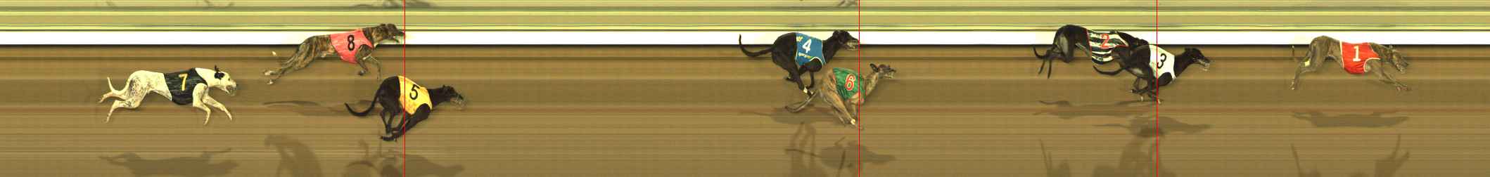 Photo finish for The Meadows Race 8