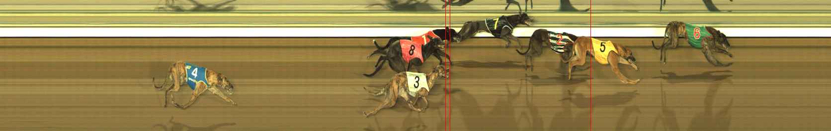 Photo finish for The Meadows Race 1