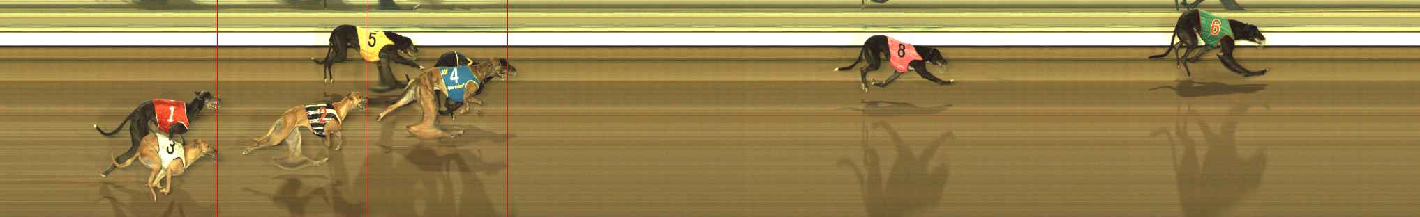 Photo finish for The Meadows Race 6