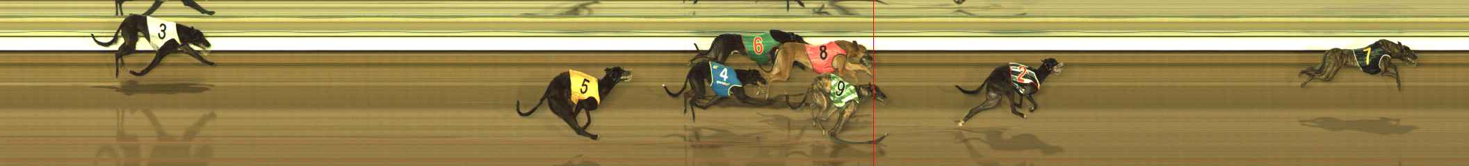 Photo finish for The Meadows Race 3