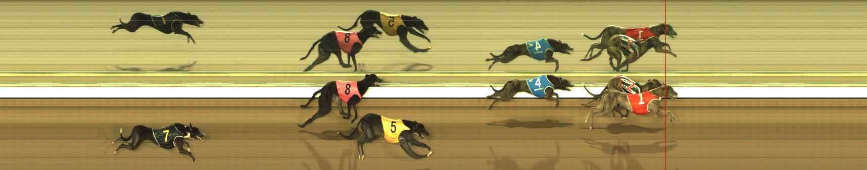 Photo finish for The Meadows Race 3