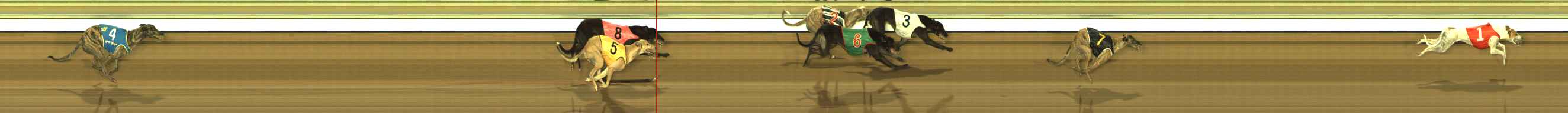 Photo finish for The Meadows Race 6