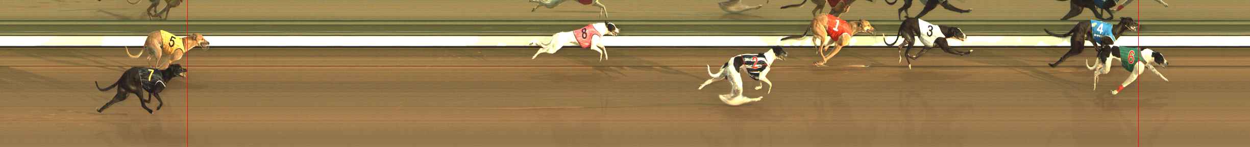 Photo finish for The Meadows Race 1