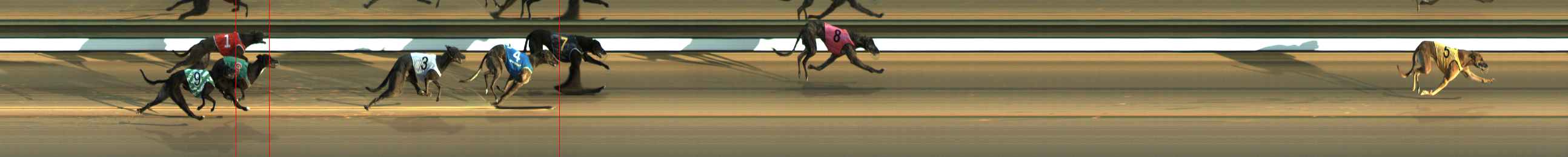 Photo finish for The Meadows Race 1