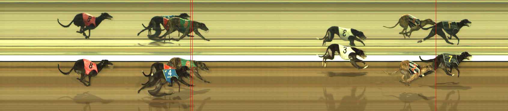Photo finish for The Meadows Race 6