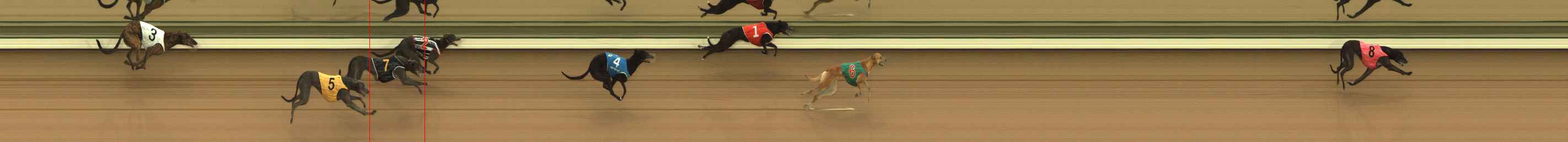 Photo finish for The Meadows Race 1