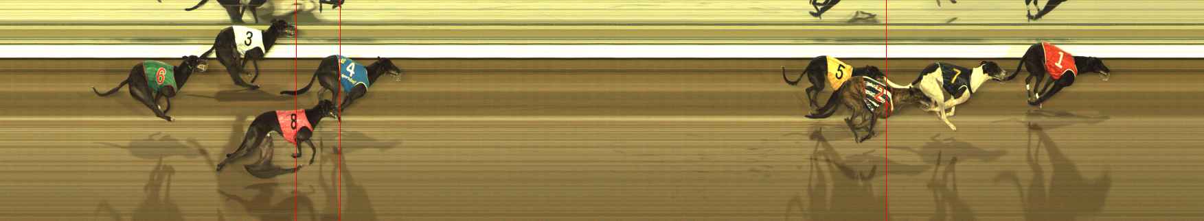 Photo finish for The Meadows Race 9