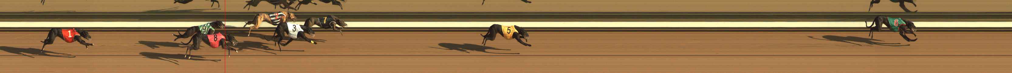 Photo finish for The Meadows Race 1