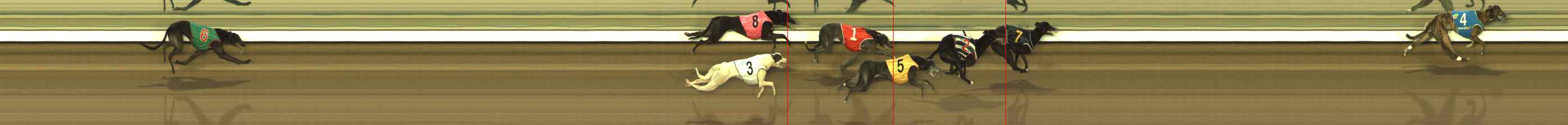 Photo finish for The Meadows Race 6