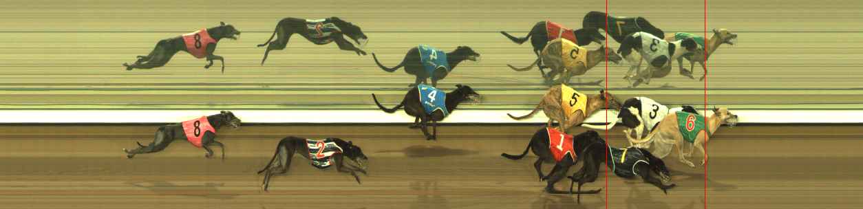 Photo finish for The Meadows Race 7
