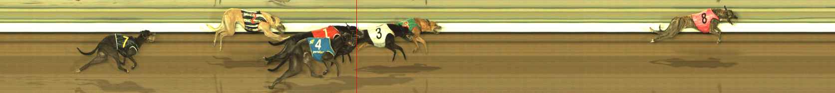 Photo finish for The Meadows Race 8