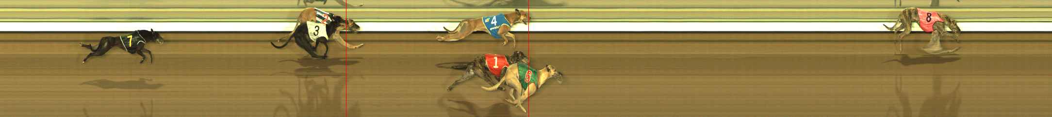 Photo finish for The Meadows Race 12