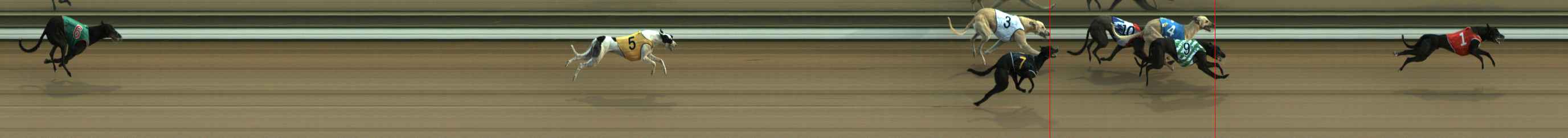 Photo finish for The Meadows Race 5