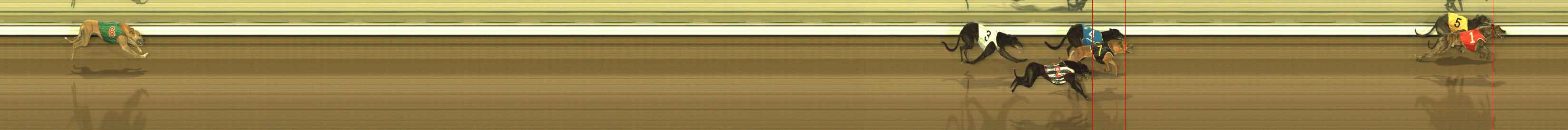 Photo finish for The Meadows Race 6