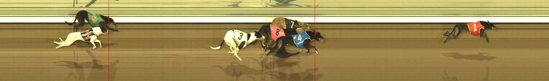Photo finish for The Meadows Race 9