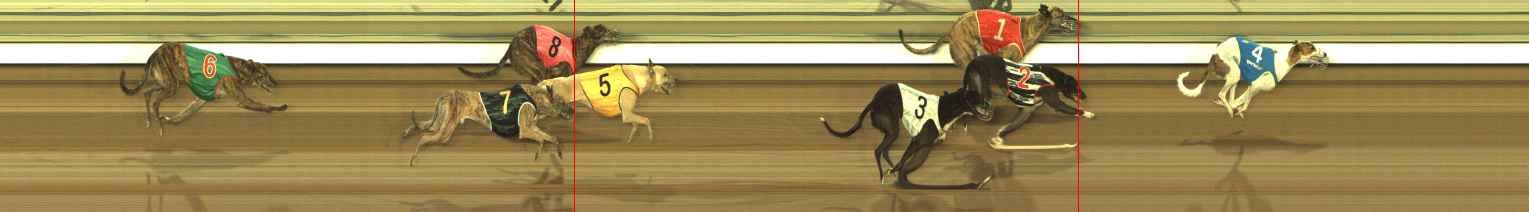 Photo finish for The Meadows Race 6