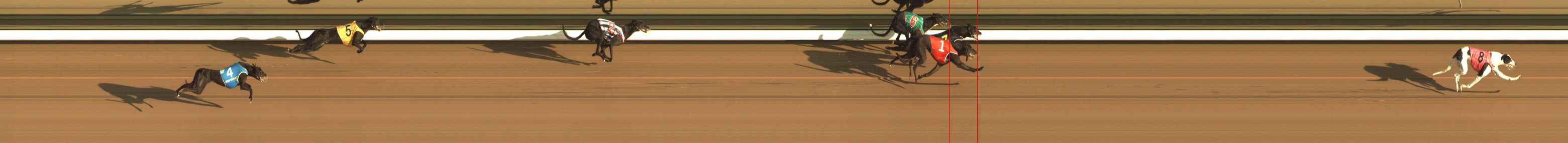 Photo finish for The Meadows Race 1
