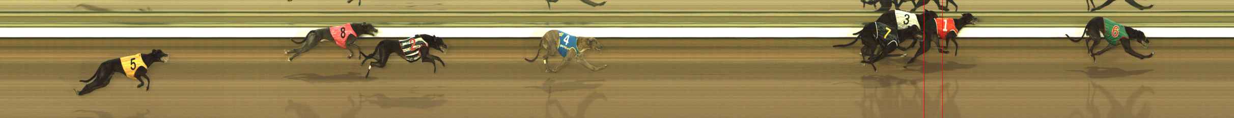 Photo finish for The Meadows Race 5