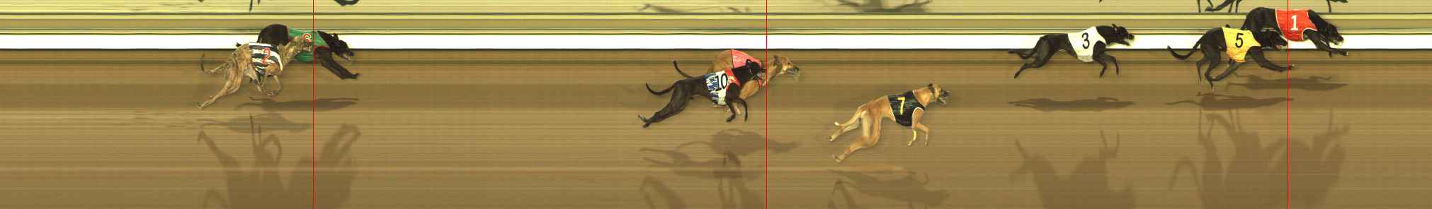Photo finish for The Meadows Race 6